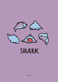 สีม่วง : ฉลามธรรมดา