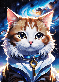 Night Moon Star Cat 0c9D94