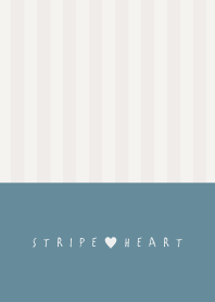 STRIPE&HEART BLUE PINK