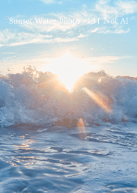 Sunset Water Photo #131 Not AI
