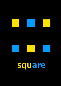 Yellow square and light blue square