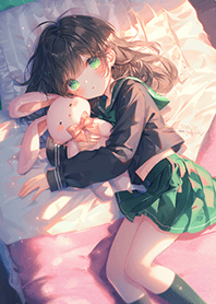 可愛の兔兔高中女孩❤