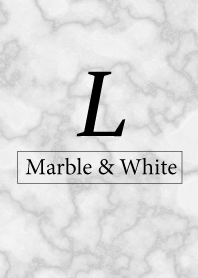 L-Marble&White-Initial