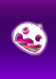 Halloween pumpkin purple pink