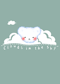雲朵熊J-藍綠色(Br2)