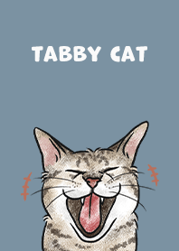 tabbycat4 / pale denim