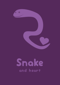 Snake & heart kuwanomiiro