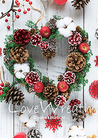 Winter Love Wreath