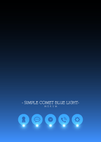 - SIMPLE COMET BLUE LIGHT -