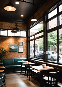 Cozy Coffee shop A87564