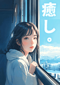 เด็กผู้หญิงข้างหน้าต่างบนรถไฟ 4.3