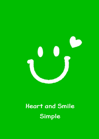 Heart and Smile every day(simple green)