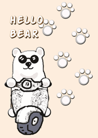 快樂的白熊:Happy White Bear