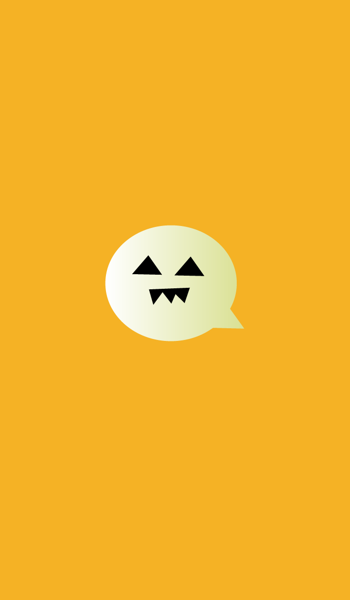 simple Halloween(yellow3)