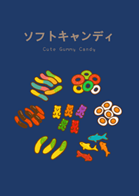 Retro Fudge(Navy blue)