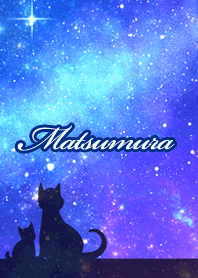 Matsumura Milky way & cat silhouette