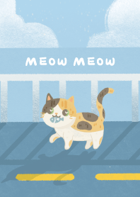 Meow meow universe(cat by the sea)