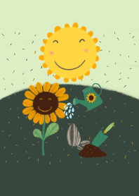 You are the sunflowers.
