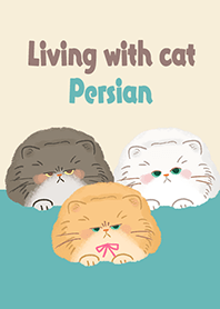 Living with cat(Persian)