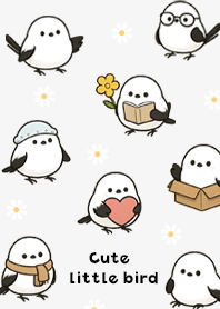 シンプルほんわかな小鳥