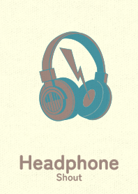 Headphone_shout Pale saxophone blue