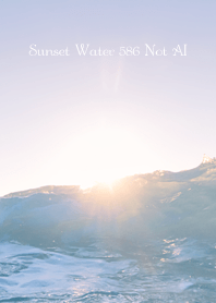 Sunset Water 586 Not AI