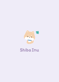 Shiba Inu3 Clover [Purple]