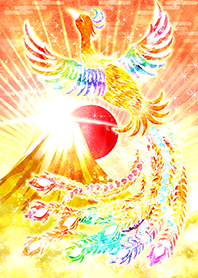 FortuneRises.AuspiciousFujiPhoenixFigure