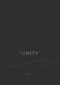 Is UNITY * Dark Gray Black #034