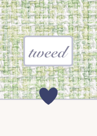 Lovely Green Tweed