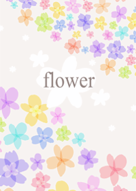 Colorful and happy flower pattern13.