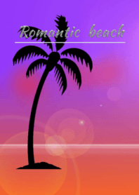 Romantic beach_sunset♡