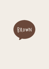 ブラウン×ベージュ