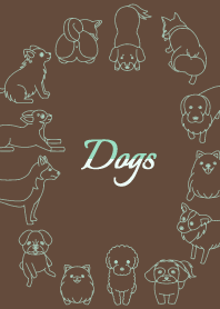 Animal 004-2 (dog/Chocolate Mint)