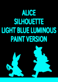 ALICE SILHOUETTE LIGHT BLUE LUMINOUS