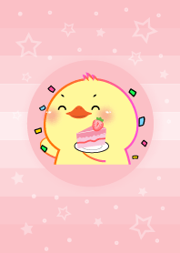 Simple Duck Love Pink Theme