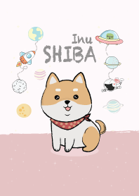 Shiba Inu dog.