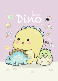Dino Lover. (Purple)