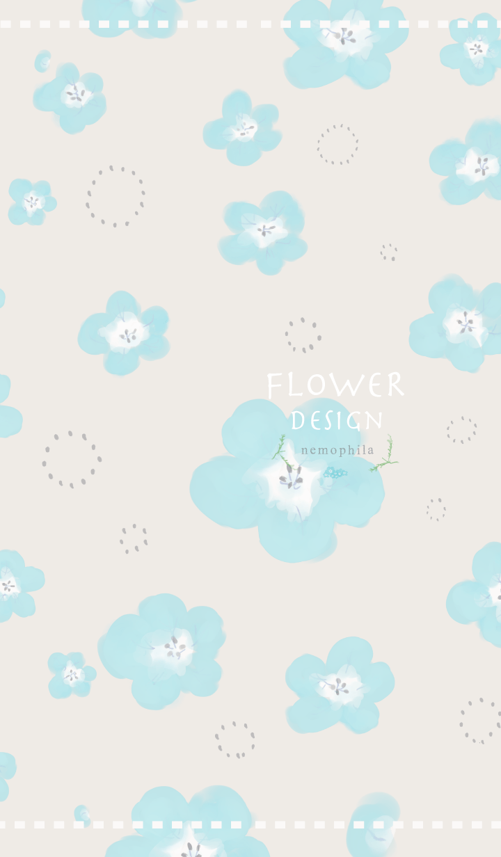 Flower Design -nemophila-