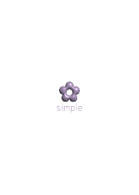 simple love flower Theme 3D 19