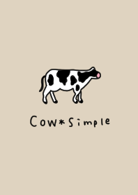 Beige and cows.