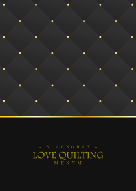 LOVE QUILTING - BLACK GRAY 28