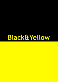 Simple Yellow & Black no logo No.9