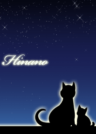 Hinano parents of cats & night sky