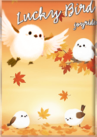 Long-tailed tit and autumn_2