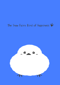 Snow Fairy Bird of happiness-BLUE-BLACK