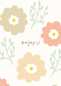 Flowers and leaves cute29 from Japan