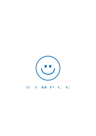 SIMPLE(white blue)V.1754b