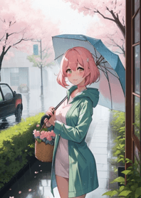 Q版可愛女孩 E68340