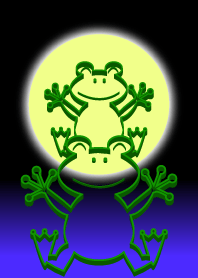 Frog of the moon